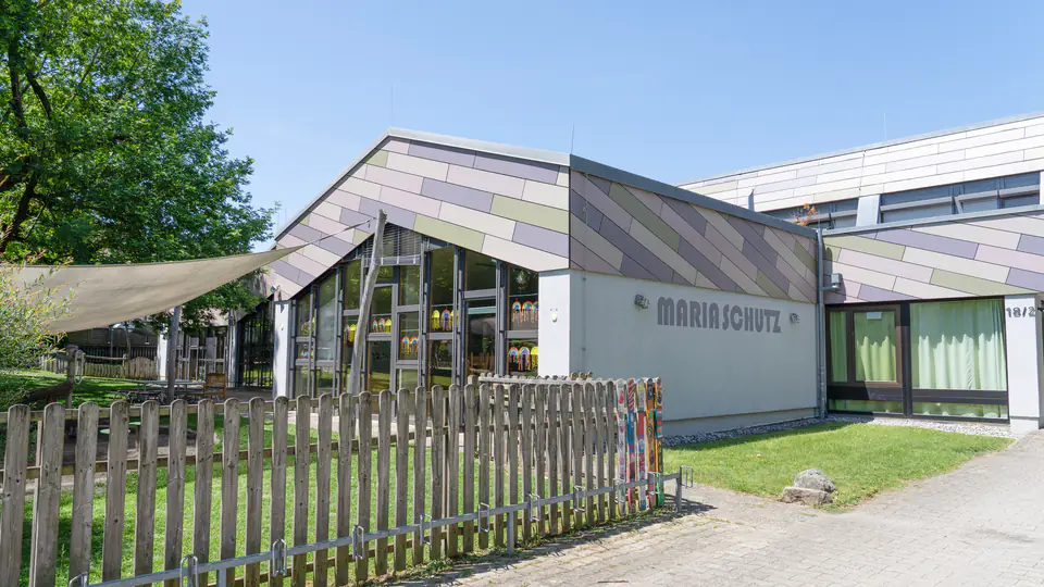Außenansicht Kindergarten Maria Schutz