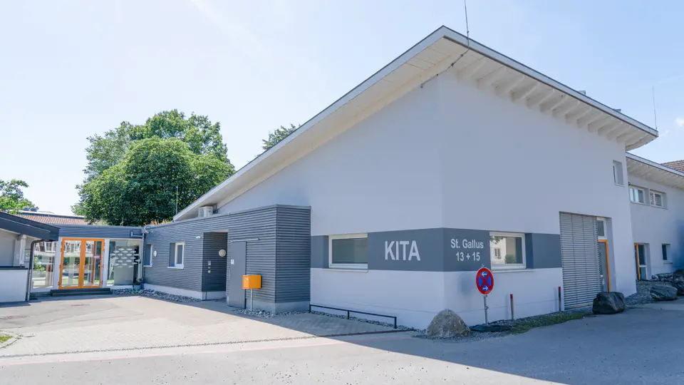 Außenansicht Kindertagesstätte St. Gallus Tettnang